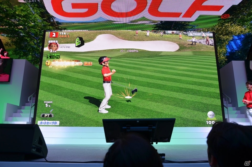 【TGS 2016】よしもと芸人と美女が“みんな”で対戦！「New みんなのGOLF」ステージをレポートの画像15