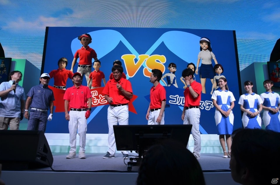 【TGS 2016】よしもと芸人と美女が“みんな”で対戦！「New みんなのGOLF」ステージをレポートの画像17