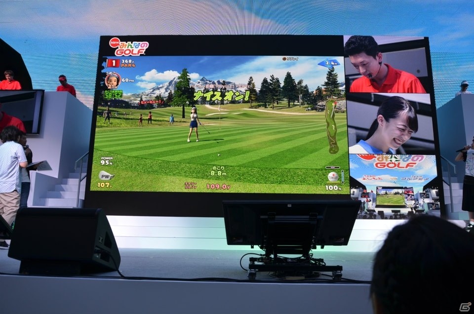 【TGS 2016】よしもと芸人と美女が“みんな”で対戦！「New みんなのGOLF」ステージをレポートの画像18