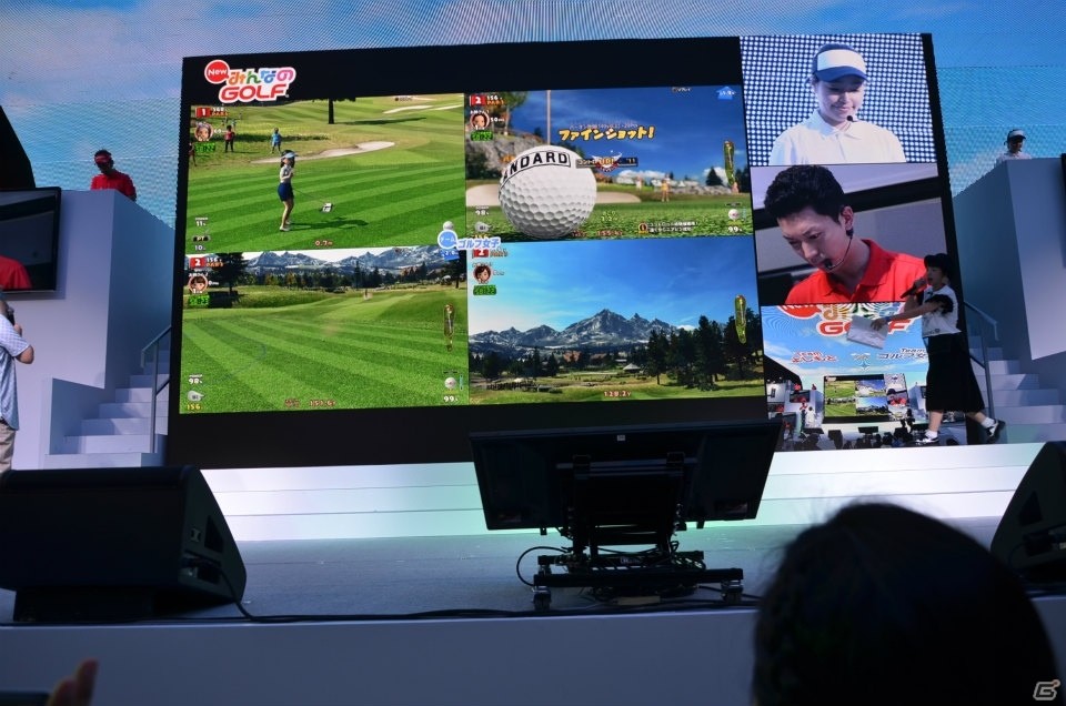【TGS 2016】よしもと芸人と美女が“みんな”で対戦！「New みんなのGOLF」ステージをレポートの画像19
