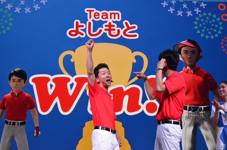 【TGS 2016】よしもと芸人と美女が“みんな”で対戦！「New みんなのGOLF」ステージをレポートの画像20