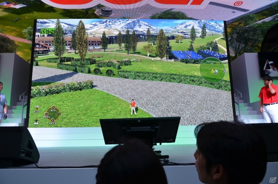 【TGS 2016】よしもと芸人と美女が“みんな”で対戦！「New みんなのGOLF」ステージをレポートの画像6