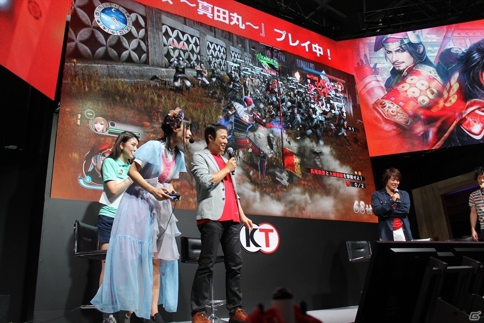 【TGS 2016】茶々の華麗な実機プレイ＆サプライズゲストも登場！「戦国無双～真田丸～」スペシャルステージの画像12