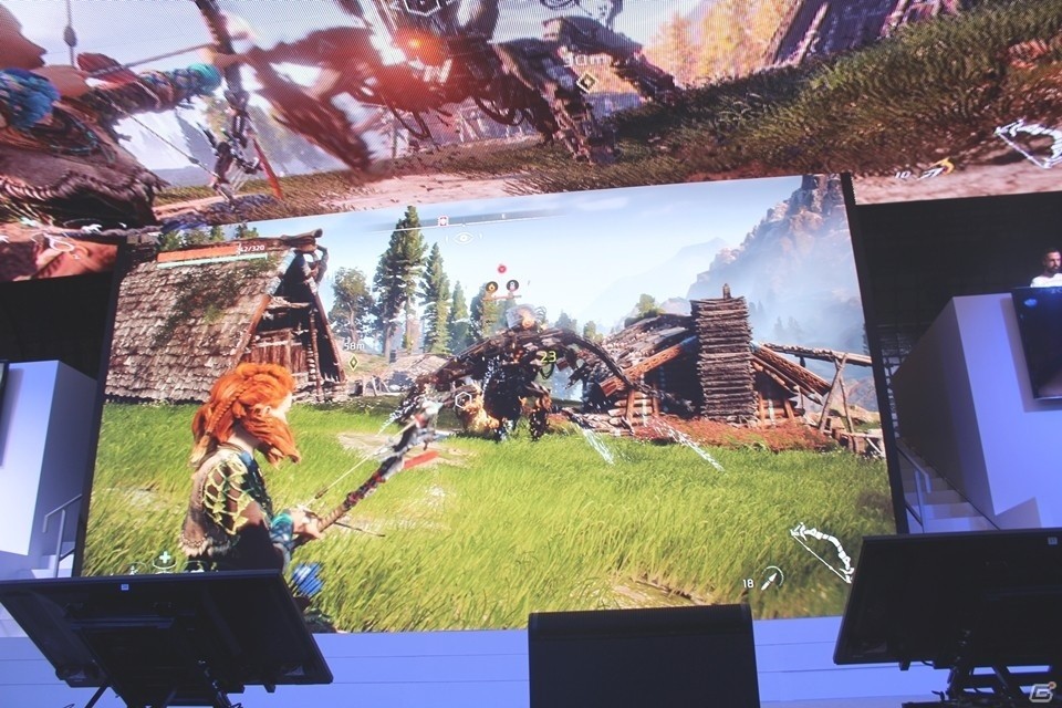 【TGS 2016】開発スタッフによる実機プレイも披露！美麗なグラフィックに自由度の高いアクションが衝撃を与えた「Horizon Zero Dawn」ステージレポートの画像8