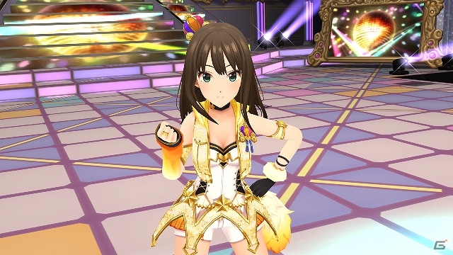 PS VR「アイドルマスター シンデレラガールズ ビューイングレボリューション」新衣装の名称が「パーティータイム・ゴールド」に決定！の画像4