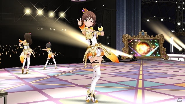 PS VR「アイドルマスター シンデレラガールズ ビューイングレボリューション」新衣装の名称が「パーティータイム・ゴールド」に決定！の画像7