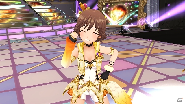 PS VR「アイドルマスター シンデレラガールズ ビューイングレボリューション」新衣装の名称が「パーティータイム・ゴールド」に決定！の画像8