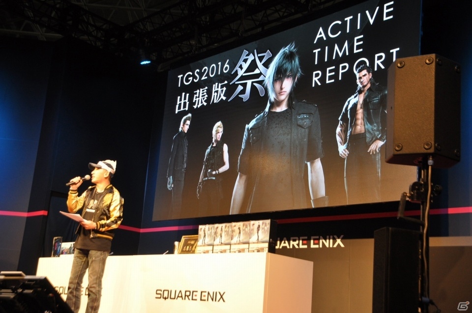【TGS 2016】カップヌードルの許可はもちろん取っていました！「FFXV アクティブ・タイム・レポート出張版」の画像1