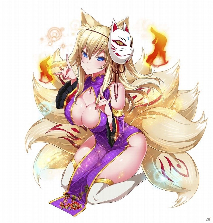 iOS/Android「妖怪百姫たん」が「三国インフィニティ」とコラボ！蜀将・胡済や張角がコラボキャラとして登場の画像2