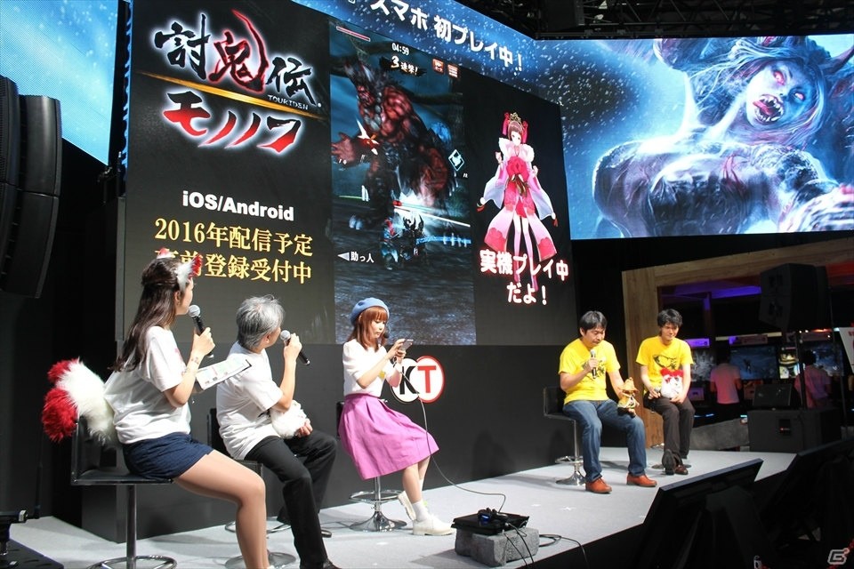 【TGS 2016】まもなく実装の「遺跡」やアプリ実機プレイも行った「討鬼伝2」＆「討鬼伝 モノノフ」スペシャルステージ―中川翔子さんインタビューもお届けの画像21