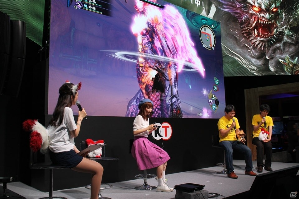 【TGS 2016】まもなく実装の「遺跡」やアプリ実機プレイも行った「討鬼伝2」＆「討鬼伝 モノノフ」スペシャルステージ―中川翔子さんインタビューもお届けの画像8