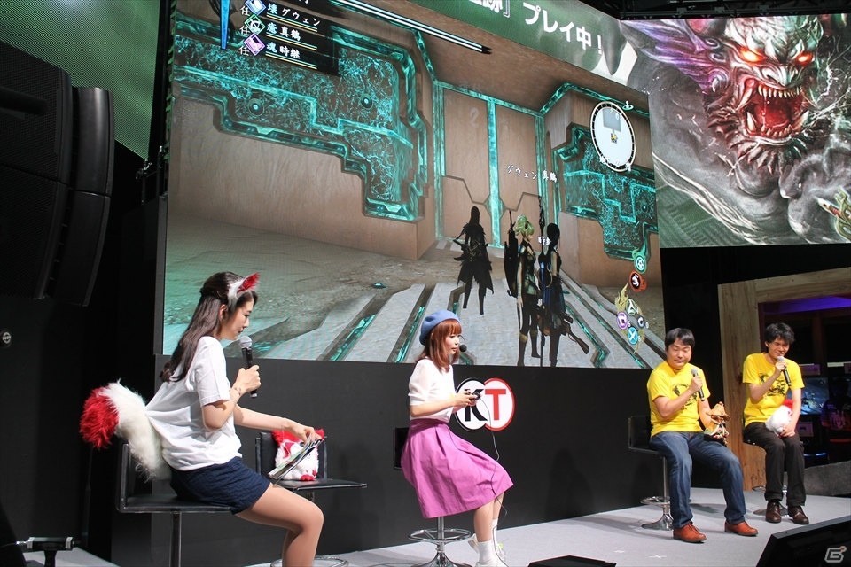【TGS 2016】まもなく実装の「遺跡」やアプリ実機プレイも行った「討鬼伝2」＆「討鬼伝 モノノフ」スペシャルステージ―中川翔子さんインタビューもお届けの画像9