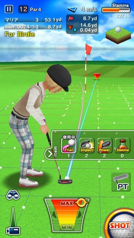 3Dゴルフゲームアプリ「ゴルフデイズ：エキサイトリゾートツアー」iOS版が公開の画像6