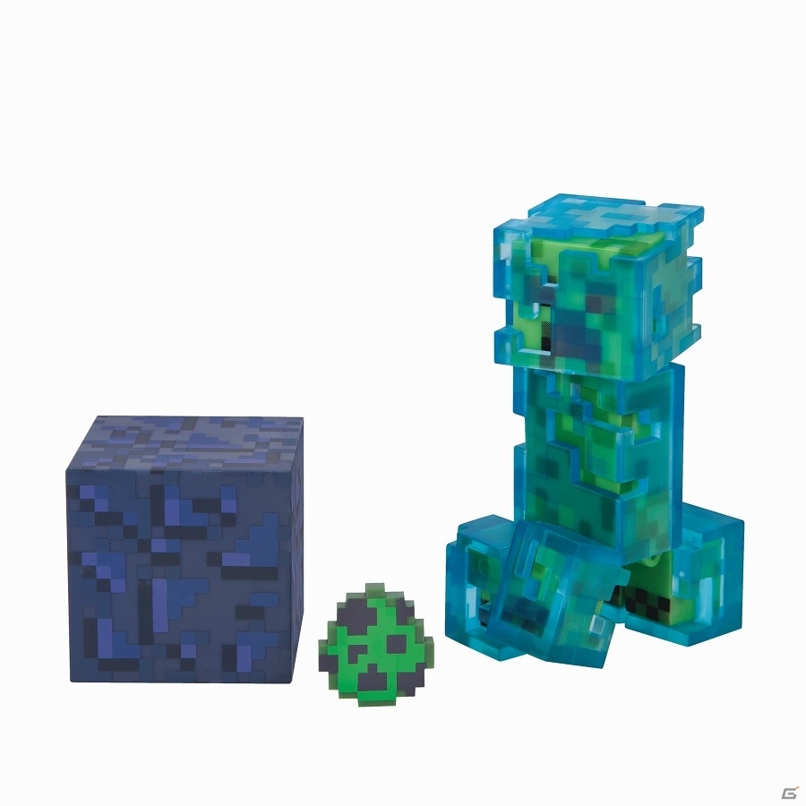 「マインクラフト」ダイヤモンドアレックスやチャージドクリーパーなどのアクションフィギュア7製品が10月20日に発売！の画像2