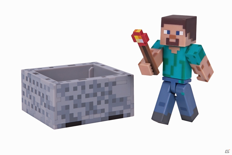「マインクラフト」ダイヤモンドアレックスやチャージドクリーパーなどのアクションフィギュア7製品が10月20日に発売！の画像5