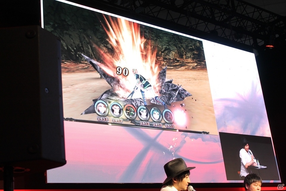 【TGS 2016】河津氏が実機を交えて解説！フィールド探索やバトルシステムも公開された「サガ スカーレット グレイス」スペシャルステージの画像17