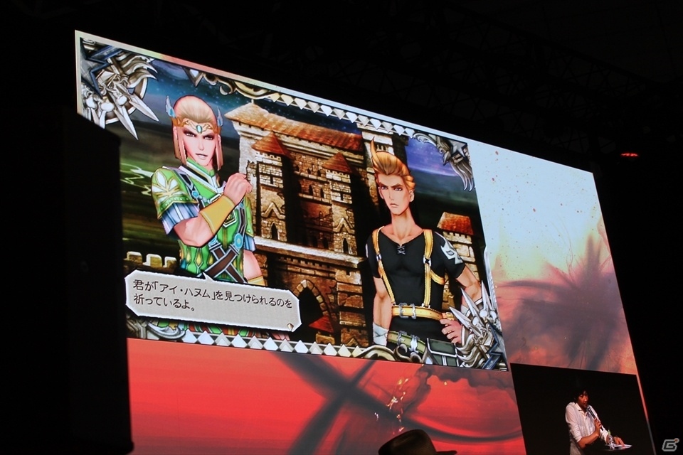 【TGS 2016】河津氏が実機を交えて解説！フィールド探索やバトルシステムも公開された「サガ スカーレット グレイス」スペシャルステージの画像22