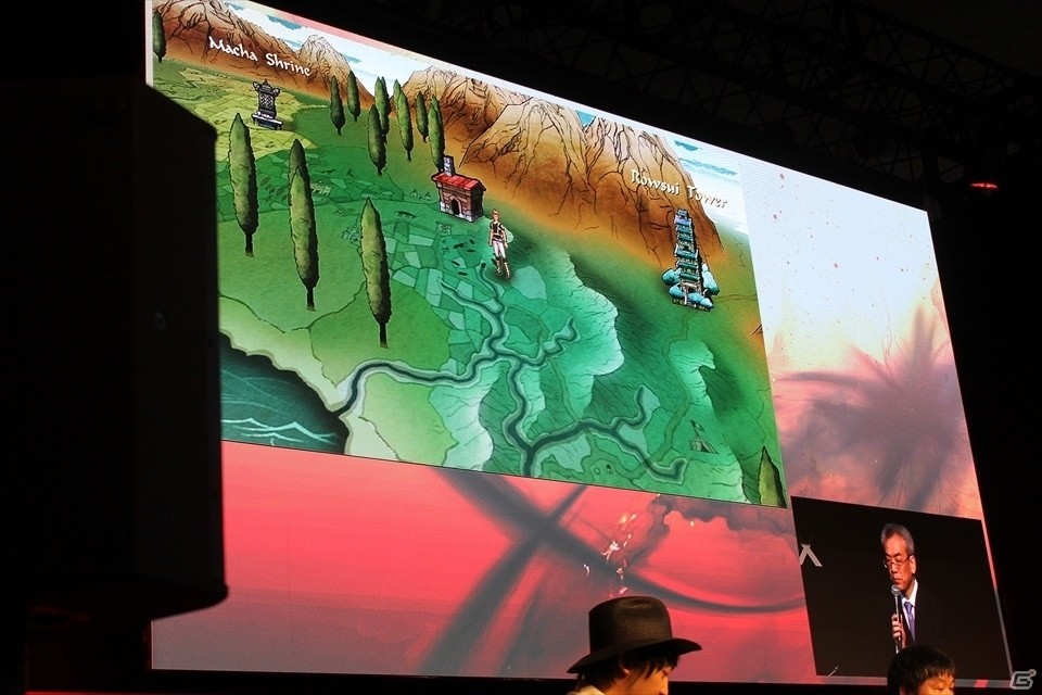 【TGS 2016】河津氏が実機を交えて解説！フィールド探索やバトルシステムも公開された「サガ スカーレット グレイス」スペシャルステージの画像7