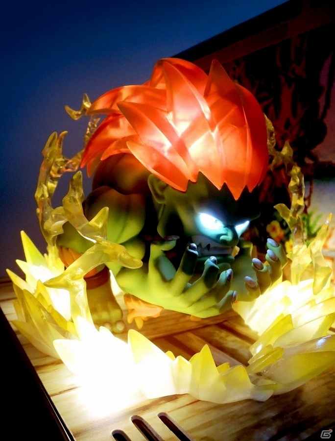 「ストリートファイター」LEDサウンド付のブランカフィギュアが登場！の画像2