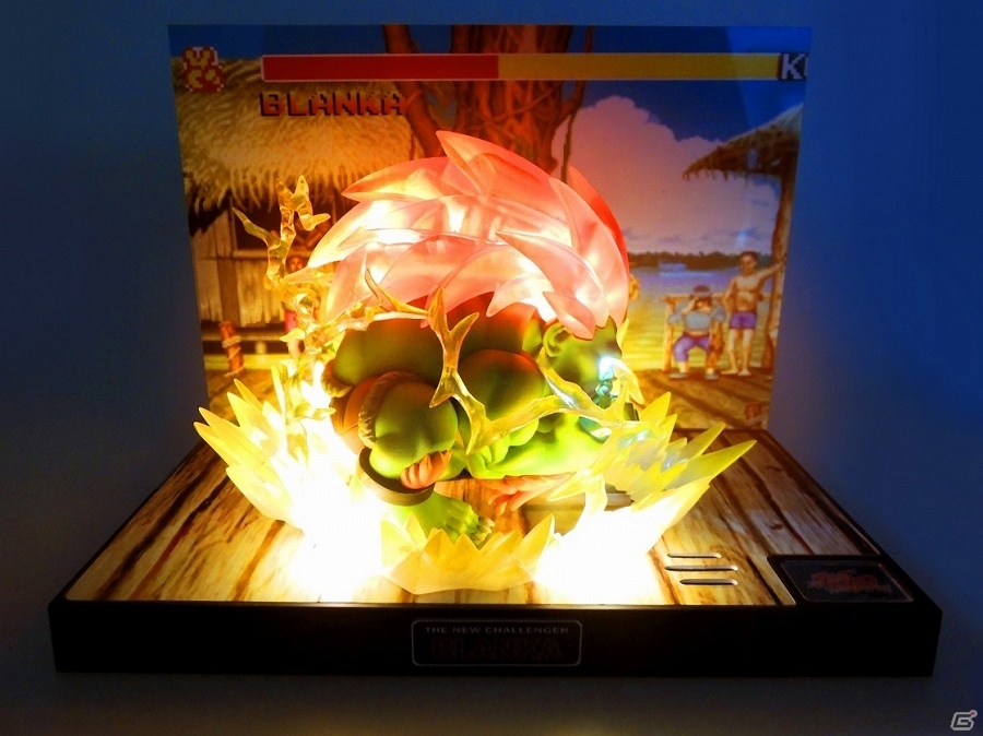 「ストリートファイター」LEDサウンド付のブランカフィギュアが登場！の画像4