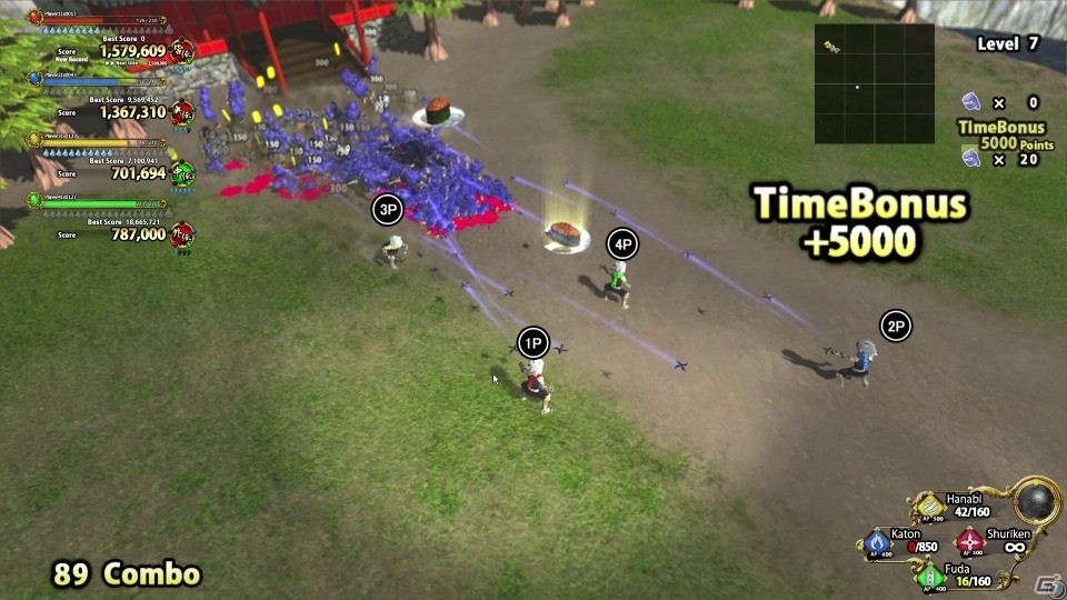 4人強力プレイが楽しめるカジュアルアクションシューティング「ジオラマ・バトル・オブ・ニンジャ」がSteamにて配信開始！の画像8