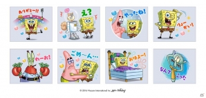 iOS/Android「LINE バブル2」限定LINEスタンプも手に入る「スポンジ・ボブ」とのコラボレーションがスタート！の画像11