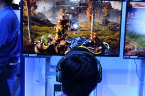 【TGS 2016】狩りの成否を分けるのは判断力と武器の使い方―PS4「Horizon Zero Dawn」試遊レポートをお届けの画像3