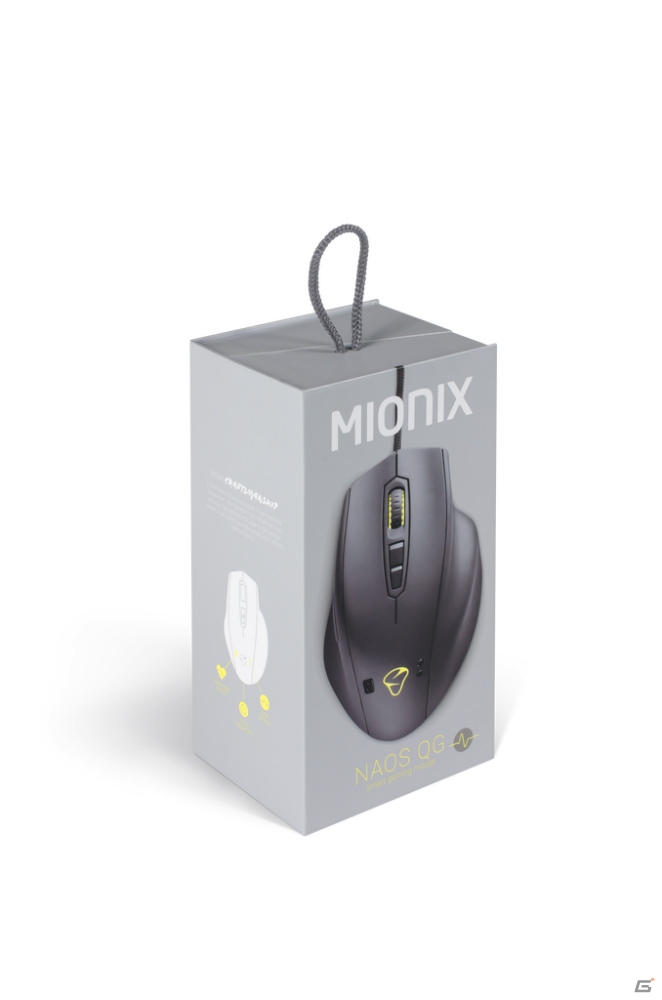 Mionix、身体反応を測定し共有できるゲーミングマウス「NAOS QG」を発表の画像3