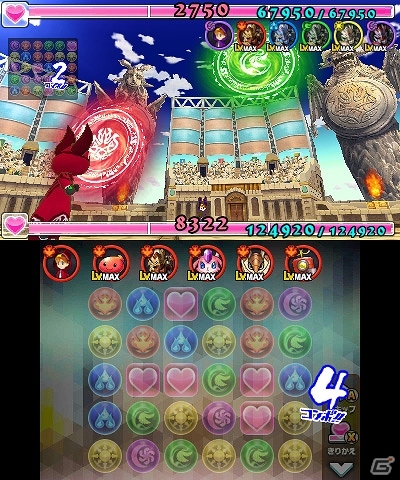 3DS「パズドラクロス 神の章／龍の章」対戦プレイが楽しめる「対戦パズドラクロス」が9月28日に配信！の画像2