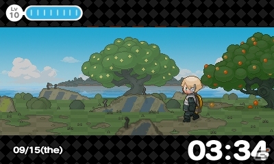 3DS版「dreeps Alarm Playing Game」が2016年冬に配信！ドットで描かれた世界を少年ロボットが冒険するアラームプレイグゲームの画像5