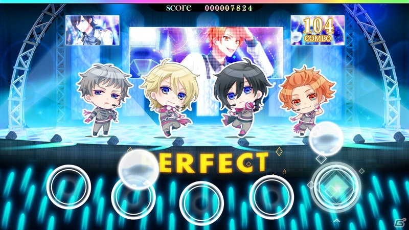 iOS/Android「B-PROJECT 無敵＊デンジャラス」ADVパートやリズムゲームが紹介されたムービーが公開！北門と王茶利のスチルもの画像7