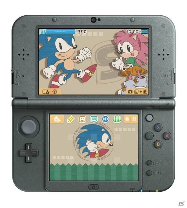 “ソニック・ザ・ヘッジホッグ”生誕25周年記念！ソニック関連の3DSテーマ第1弾が配信開始の画像3