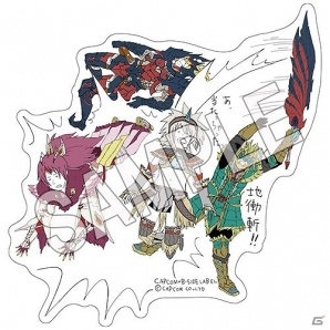 CAPCOM×B-SIDE LABELのステッカー第4弾が9月29日に発売！ロックマンやモンハン、戦国BASARAなどがラインナップの画像10