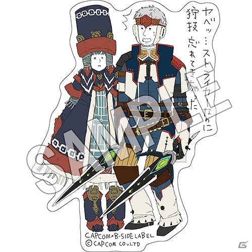 CAPCOM×B-SIDE LABELのステッカー第4弾が9月29日に発売！ロックマンやモンハン、戦国BASARAなどがラインナップの画像12