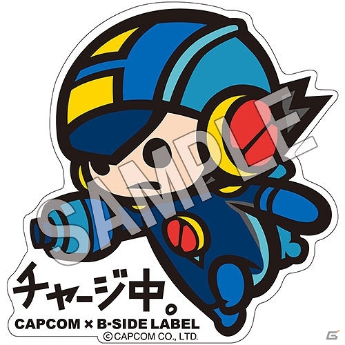 CAPCOM×B-SIDE LABELのステッカー第4弾が9月29日に発売！ロックマンやモンハン、戦国BASARAなどがラインナップの画像18