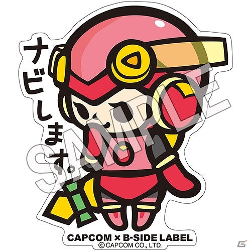 CAPCOM×B-SIDE LABELのステッカー第4弾が9月29日に発売！ロックマンやモンハン、戦国BASARAなどがラインナップの画像19