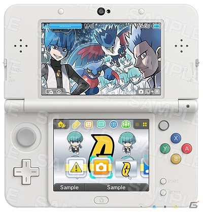 「ロケット団」と「ギンガ団」の描き下ろしデザインが3DSテーマになって登場！の画像3