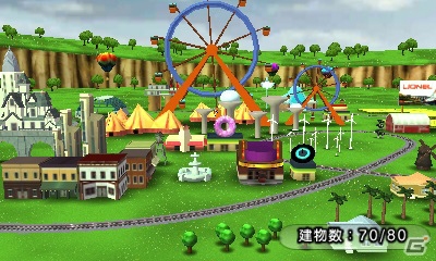 街づくりと列車運転シミュレーションが楽しめる！3DS「トレインクリエイター3D」が10月5日に配信決定の画像4