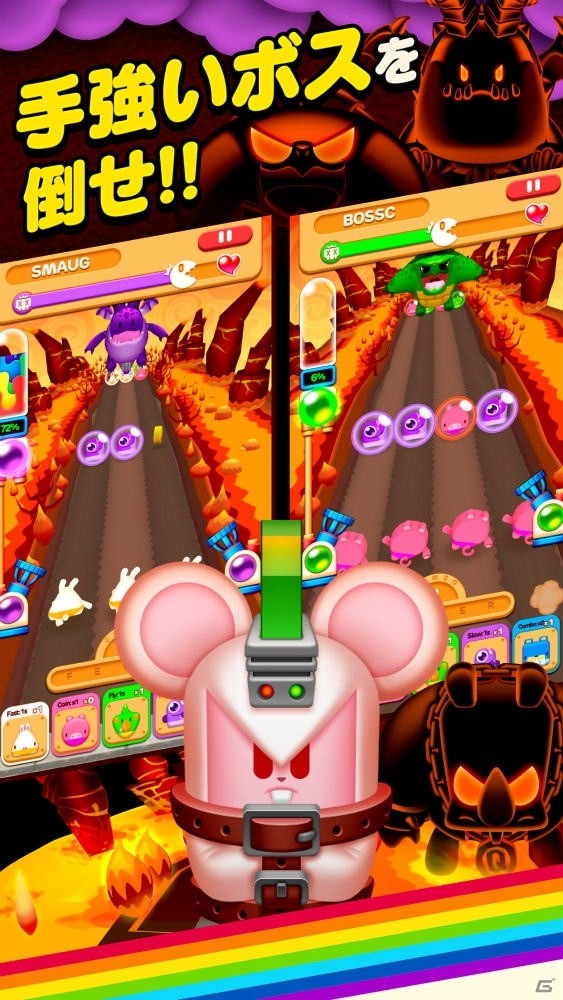 ワンタップ逆色合わせランゲーム「虹色らんにんぐ」がiOS/Android向けに配信決定！事前登録受付も開始の画像5