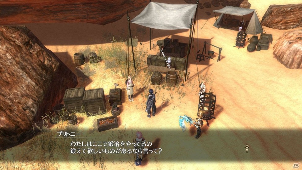 PS4/PS Vita「ソードアート・オンライン ―ホロウ・リアリゼーション―」武器の強化・進化の仕組み＆はじまりの街の機能を紹介の画像3