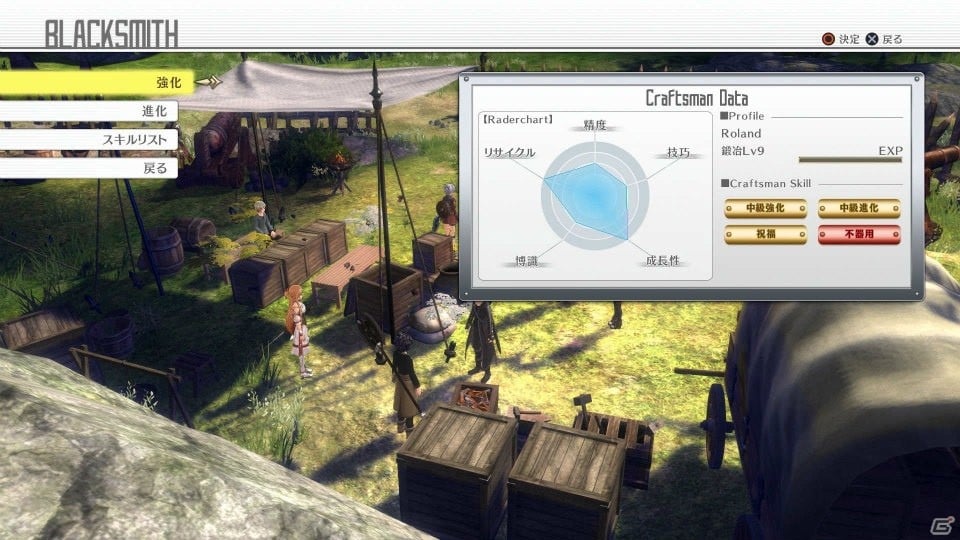 PS4/PS Vita「ソードアート・オンライン ―ホロウ・リアリゼーション―」武器の強化・進化の仕組み＆はじまりの街の機能を紹介の画像6