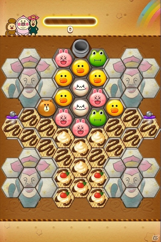 iOS/Android「LINE POP2」ブラウンとコニーが「こびと」に変身！？「こびとづかん」とのコラボレーションが開始の画像4
