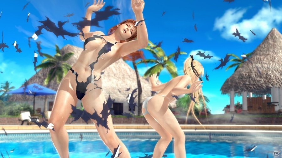 PS4/PS Vita「DEAD OR ALIVE Xtreme 3」TVアニメ「競女!!!!!!!!」とのコラボ水着が配信開始！の画像3