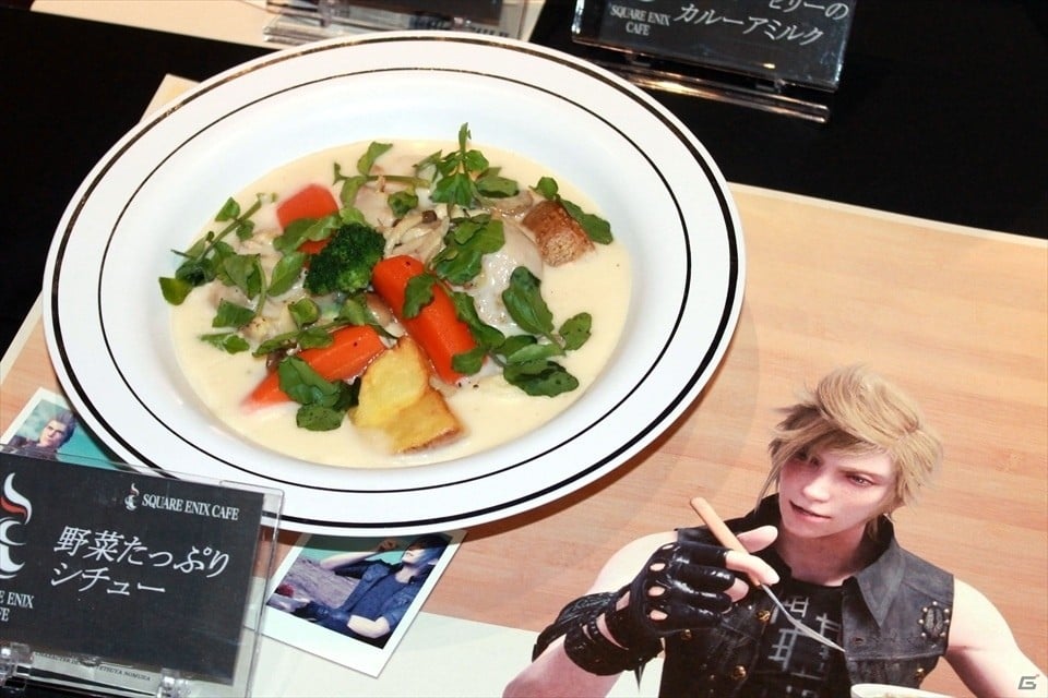 「FF XV」本編にも登場するコラボメニューや限定グッズも！「スクウェア・エニックス カフェ」プレオープンイベントの画像17