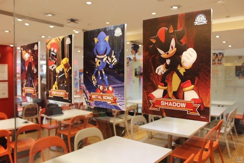 「ソニック」生誕25周年を記念したカフェがオープン！シリーズの中心人物がおすすめのコラボメニューを紹介の画像3