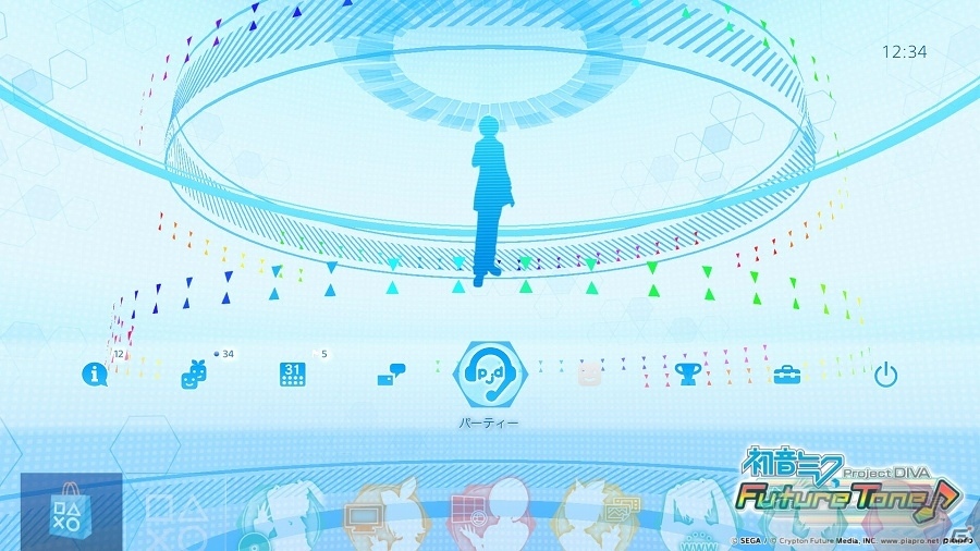 PS4「初音ミク Project DIVA Future Tone」ダイナミックテーマ2種類が本日より配信開始の画像3