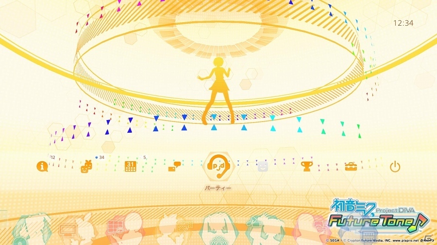 PS4「初音ミク Project DIVA Future Tone」ダイナミックテーマ2種類が本日より配信開始の画像6