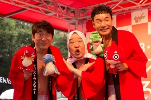 ダチョウ倶楽部・上島竜兵さんがSHIBUYA109で生熱湯風呂に挑戦―「モンスト 3周年記念記者発表会」の模様をレポート！の画像12
