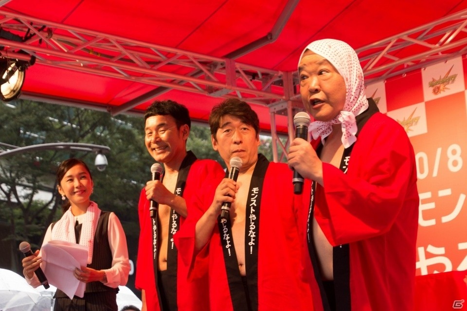 ダチョウ倶楽部・上島竜兵さんがSHIBUYA109で生熱湯風呂に挑戦―「モンスト 3周年記念記者発表会」の模様をレポート！の画像3