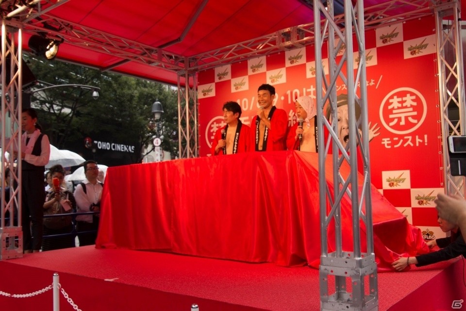 ダチョウ倶楽部・上島竜兵さんがSHIBUYA109で生熱湯風呂に挑戦―「モンスト 3周年記念記者発表会」の模様をレポート！の画像7